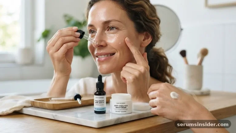 do you use serum before or after moisturizer