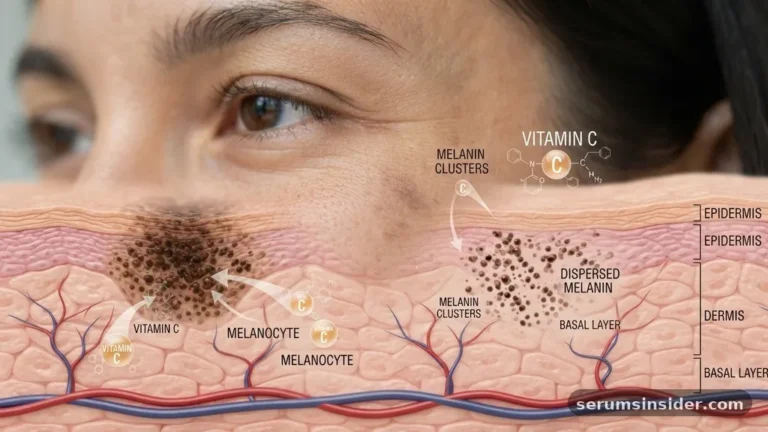 does vitamin c serum help with dark spots