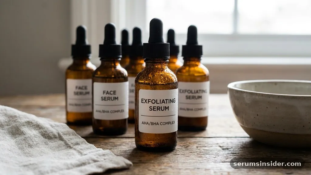 Exfoliating serums - what is face serum