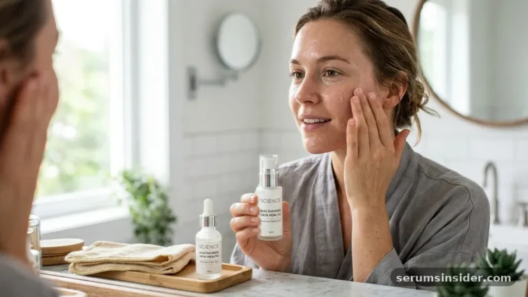 how to apply niacinamide serum