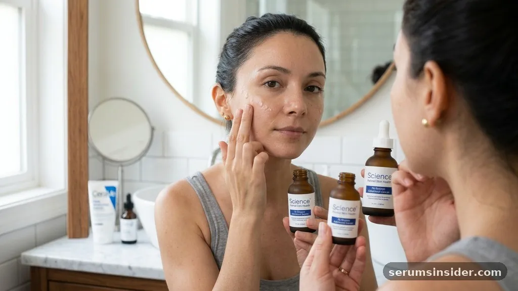 how to apply retinol serum