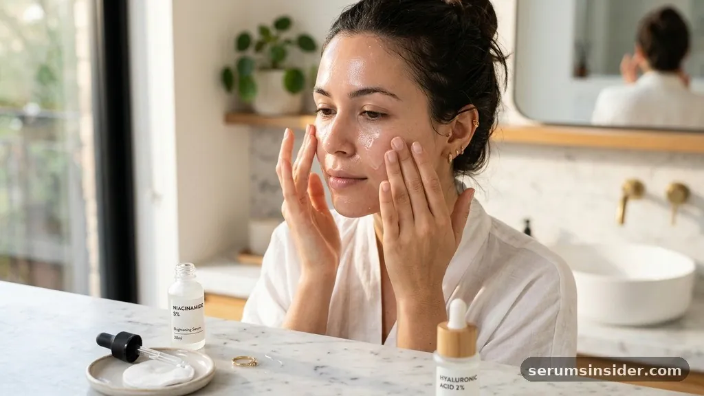 How to Combine Niacinamide With Hydrating Ingredients - when to use niacinamide serum