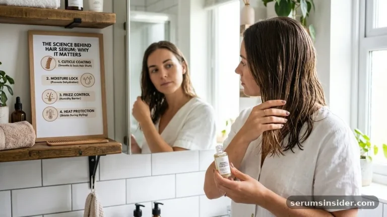 how to use hair serum