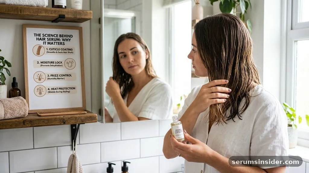 how to use hair serum