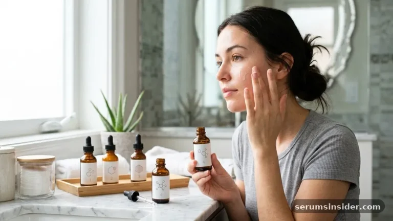 how to use serum