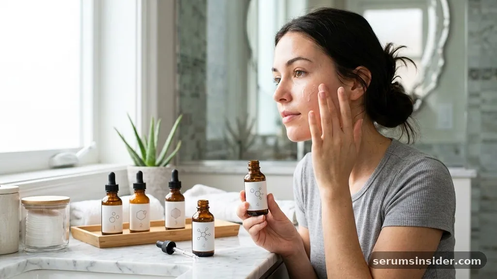 how to use serum