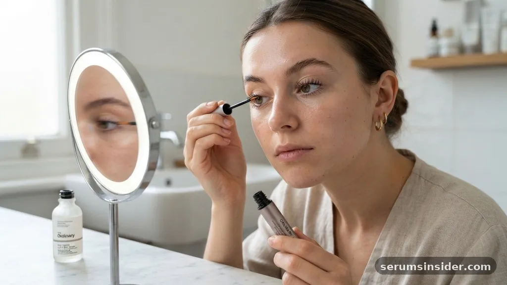 how to use the ordinary lash serum