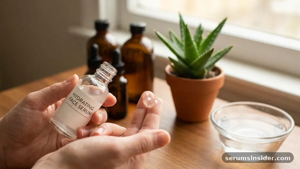 Hydrating serums - what is face serum