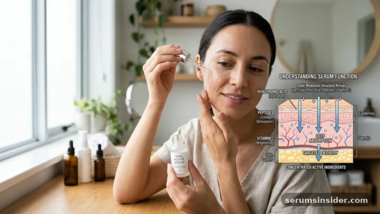 para que sirve el serum en la cara