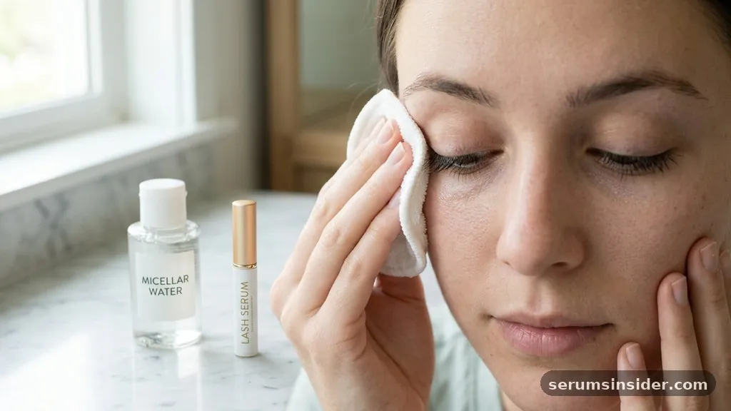 Preparing Your Eye Area for Optimal Serum Absorption - how to apply lash serum