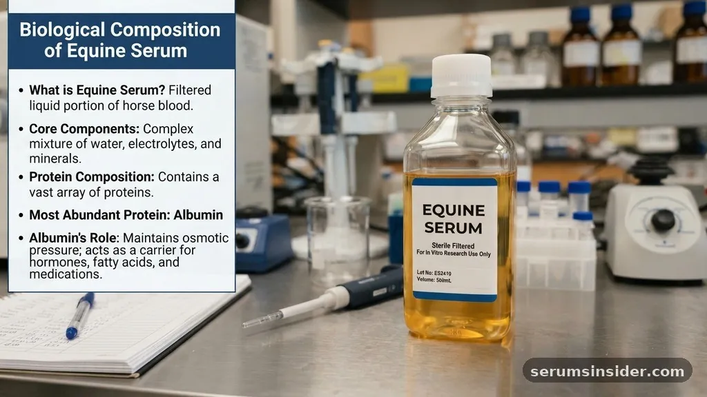 The Biological Composition of Equine Serum - what is horse serum