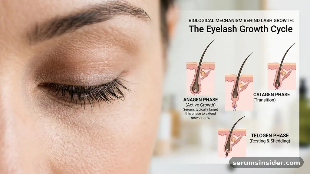 The Biological Mechanism Behind Lash Growth - does eyelash serum work