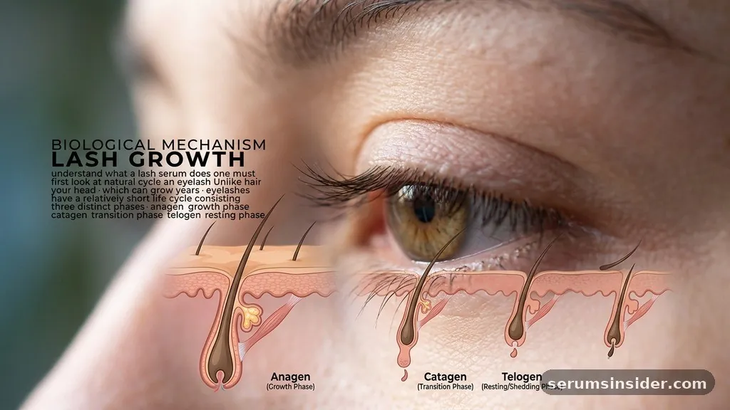 The Biological Mechanism of Lash Growth - what does lash serum do