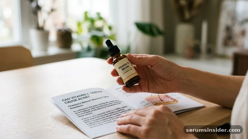 The Chemistry Behind Vitamin C and Skin Reactions - can vitamin c serum cause acne