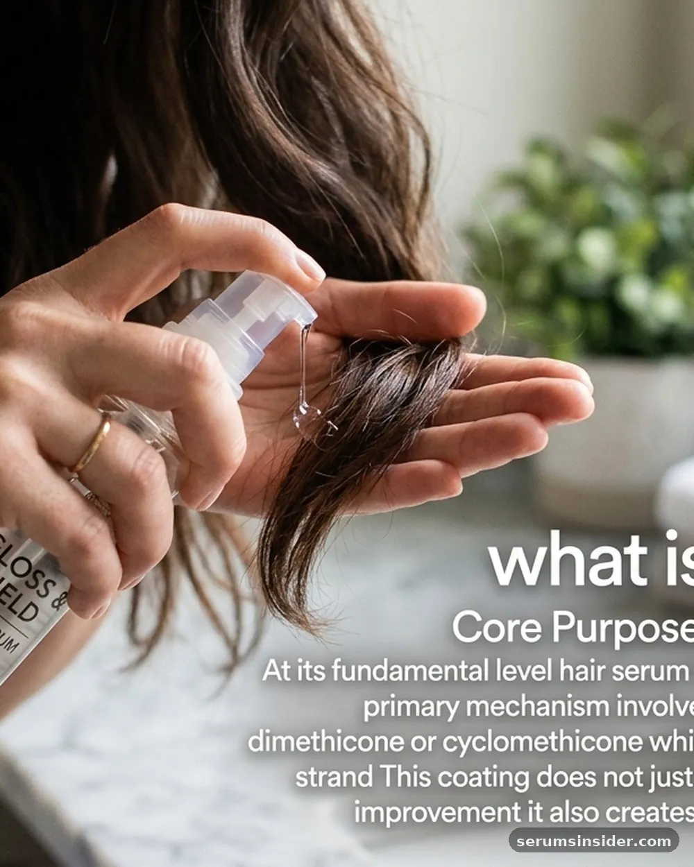 The Core Purpose and Function of Hair Serum - what is hair serum