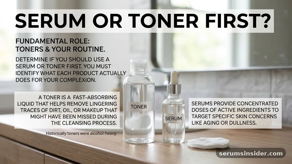 The Fundamental Role of Toners in Your Routine - serum or toner first