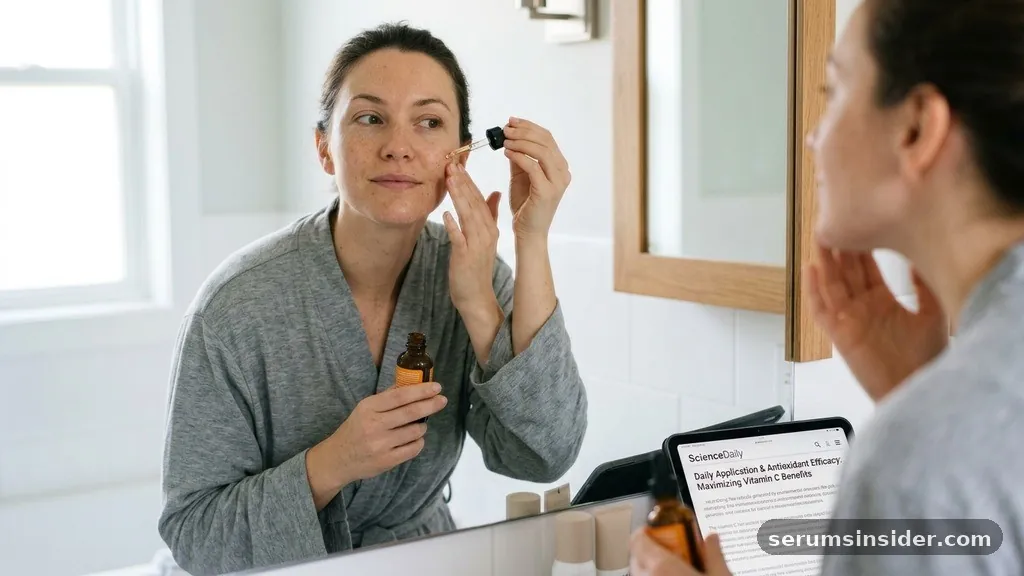 The Science of Daily Application and Antioxidant Efficacy - how often to use vitamin c serum