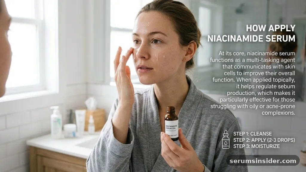 The Science of Niacinamide and Skin Health - how to apply niacinamide serum