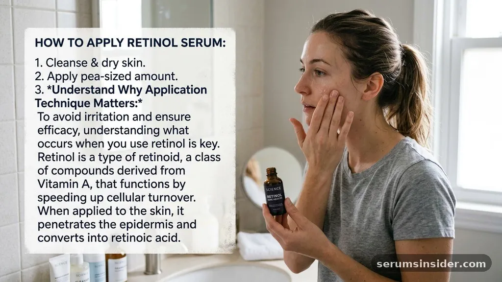 The Science of Retinol and Skin Health - how to apply retinol serum