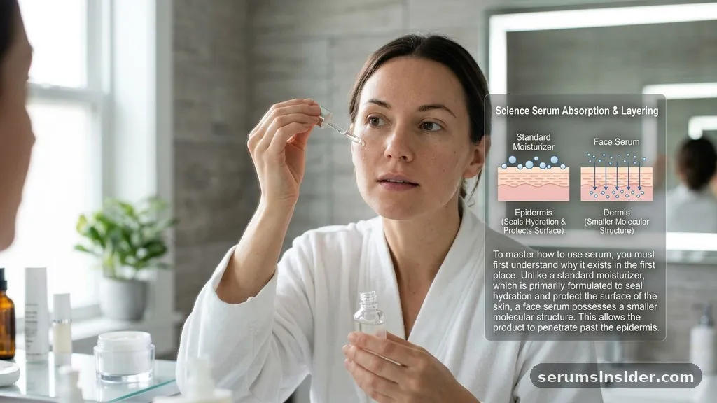 The Science of Serum Absorption and Layering - how to use serum