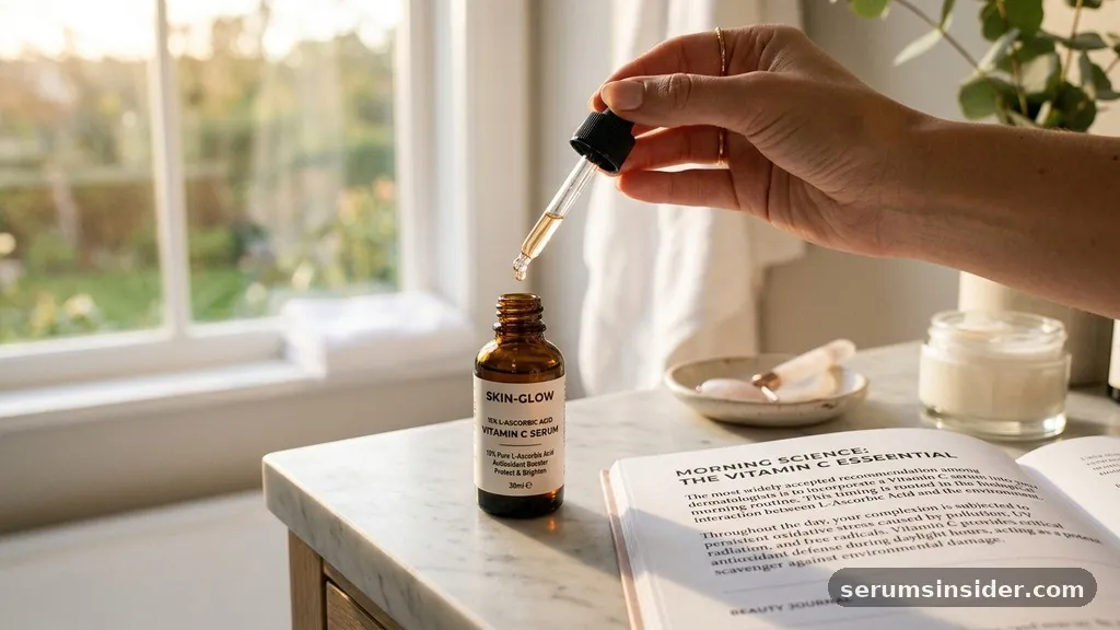 The Science of Using Vitamin C During the Day - vitamin c serum at night or morning