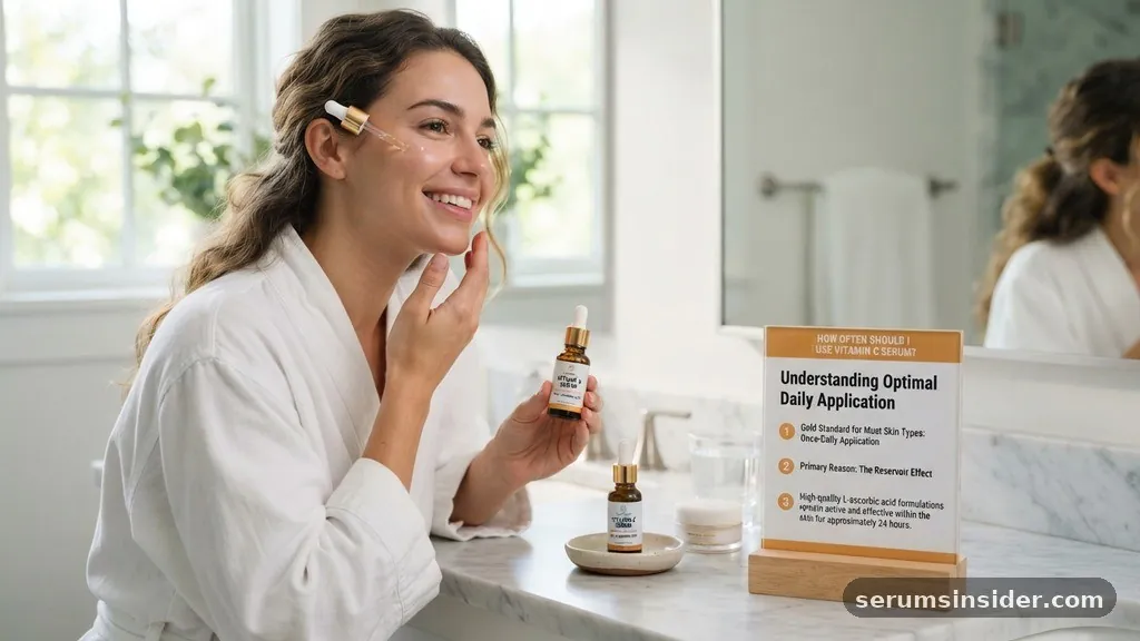 Understanding the Optimal Frequency for Daily Application - how often should i use vitamin c serum