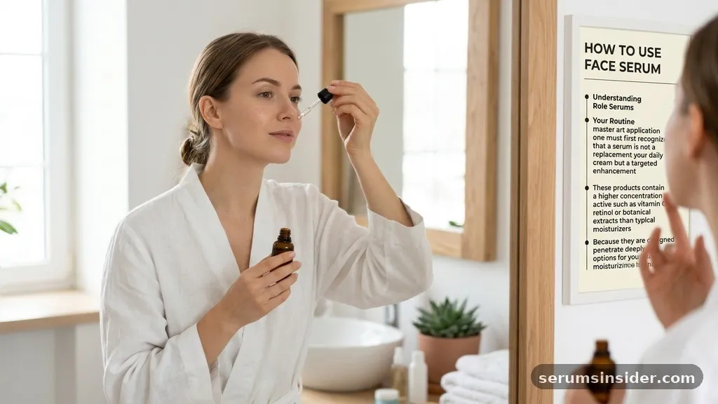 Understanding the Role of Serums in Your Routine - how to use face serum