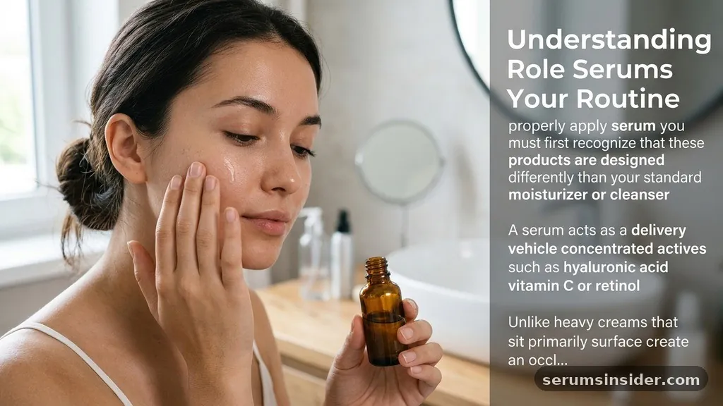 Understanding the Role of Serums in Your Routine - how to apply serum