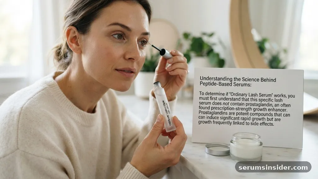Understanding the Science Behind Peptide-Based Serums - does ordinary lash serum work