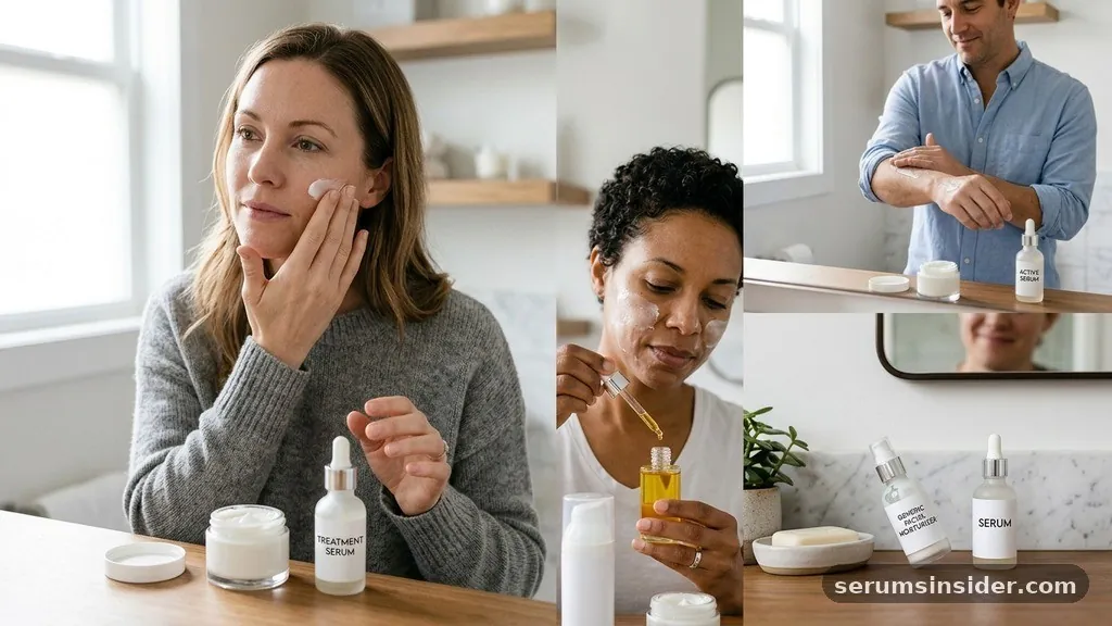 When moisturizer should come first - serum before or after moisturizer