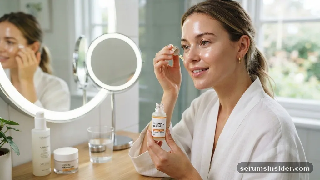 when should i apply vitamin c serum