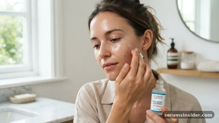 when to apply hyaluronic acid serum